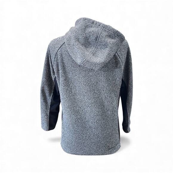 Spyder Hoodie Sweater Youth XL (18/20) Gray Full Zip Pockets Embroidered Logo - Picture 2 of 13